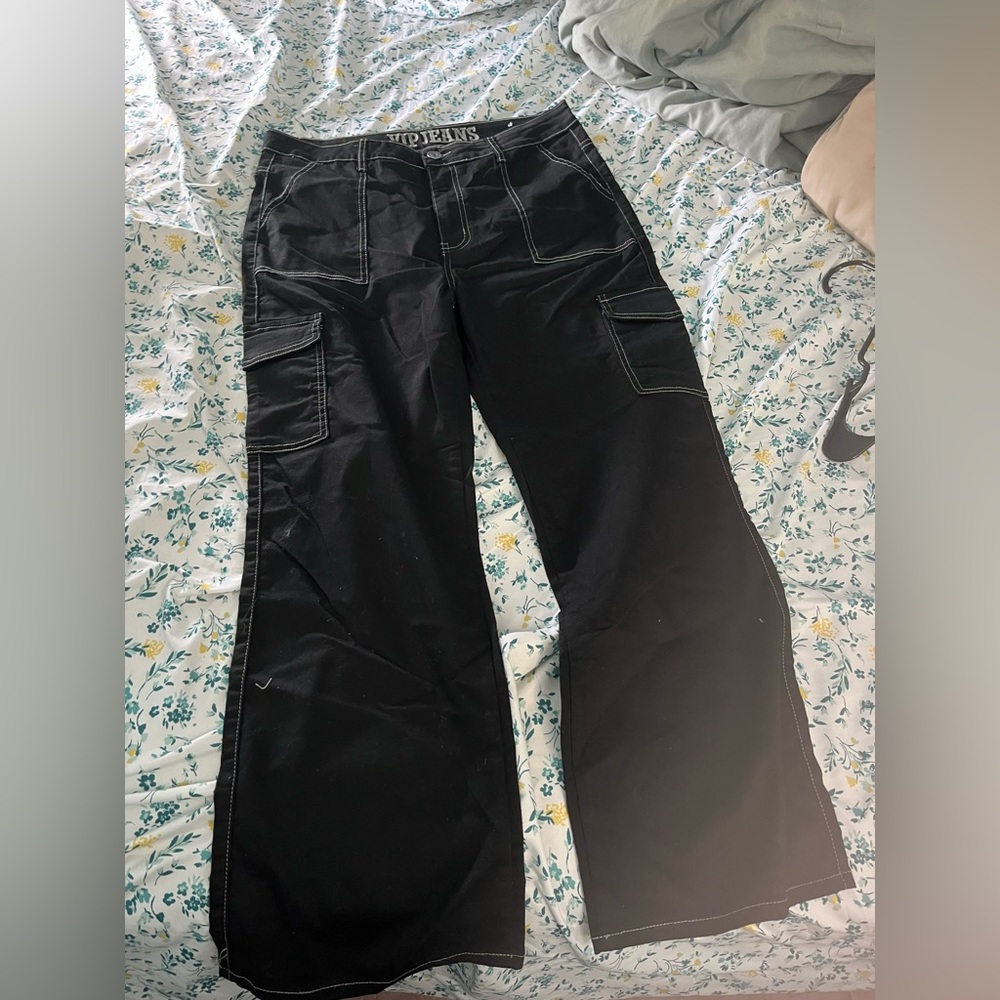 Cargo jeans ( black & white )